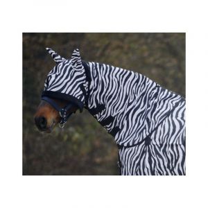 Image de Waldhausen Protection d'encolure anti-mouches ZEBRA Full