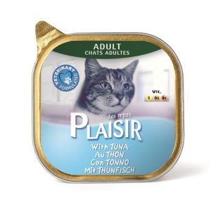 Image de Repas Plaisir Aliment humide pour chat Plaisir thon en barquette de 100 g