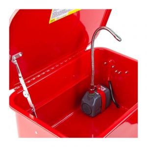 Sicoba Equipement Express - Moteur Pompe Électrique + Tuyau Flexible pour Fontaine de Lavage Nettoyage
