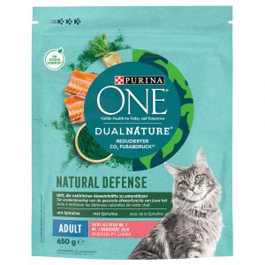 Purina DualNature avec Spiruline Adult Poulet Saumon 650 g