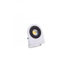 Vito-lighting Projecteur LED extra plat 10W IP65 1000 Lumens 6000K GOA Dim. 144x104x43mm