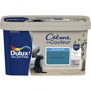 Image de Dulux Valentine Peinture Crème De Couleur Mat Marée Haute 2,5 L - Marée Haute