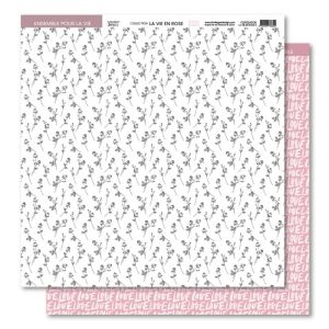 Florilèges Design La vie en rose Papier imprimé #6