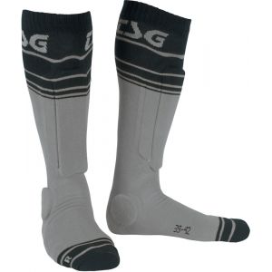 TSG Chaussettes de protection riot sock gris 43 46