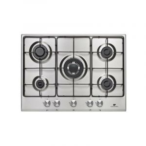 Continental Edison Plaque de Cuisson Table a GAZ Table 5 foyers Gaz dont 1 triple couron