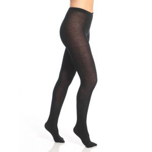 Collants & bas Daxon by - Collant opaque doux et chaud lot de 2 - Couleur Unique - Taille Noir
