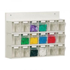 Lockweiler Casier transparent 1 pièce(s) casier transparent h410xl600xp108 mm - nordwest