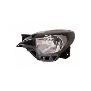 Image de Phare avant gauche noir H4 Renault Twingo 2 phase 2 2012-2014