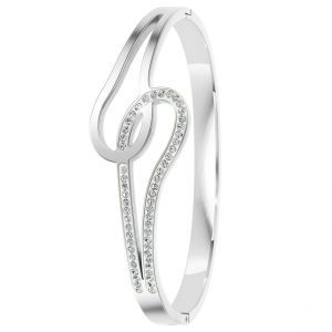 Jonc Femme So Charm - B4107-ARGENT - Bracelet Mode Argent&eacute;