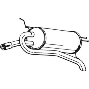 Bosal Silencieux Arrière 148-077
