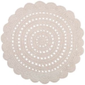 Image de Nattiot Tapis Rond ALMA Ecru