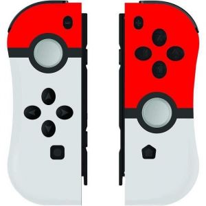 Image de Under Control Nintendo Switch/Switch Lite Manette Ii-Con Pokeball V2 Avec Dragonne V2