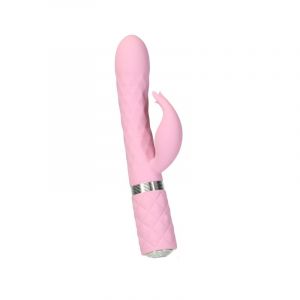 Pillow Talk Lively Vibromasseur "rabbit" pivotant - Rose