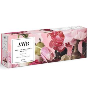 Galison Puzzle panoramique 1000 pièces : Amour éternel, Ashley Woodson Bailey