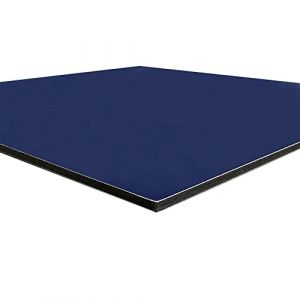 Panneau Composite Aluminium Couleur 3 mm - Plaque Aluminium Composite. Plaque Alu Couleur 3 mm. Composite Aluminium Couleur - Bleu - 200 x 200 mm