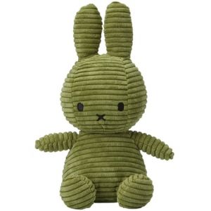 Image de Peluche Miffy en velours côtelé - 23 cm - Vert