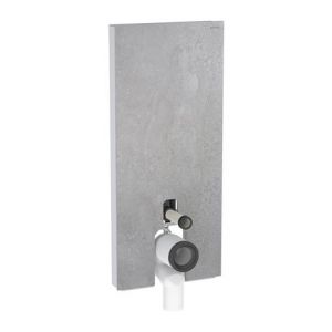 Geberit Monolith Plus Module sanitaire H: 114,5 cm, pour cuvette à poser, 131233JV7,