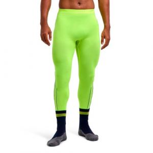 Falke Warm Trend Long Collant tight Hommes-gris, Taille S