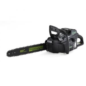 Image de Greenworks TOOLS Tronçonneuse Pro - 82 V - 46 cm - 82 V - Chaine Oregon de 46 c m - Double bouton de sécurité - 70 min d'autonomie - 5 kg - 2 choix de batterie