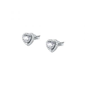 Morellato Boucles d'oreilles pour femme en Argent 925/1000 Recyclé serti de zircon - 0.002 g - SAVB07