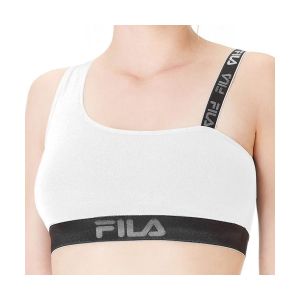 FILA Brassière coton asymétrique femme