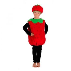 Ruedelafete D&eacute;guisement enfant Fraise 3/4 ans