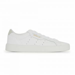 Adidas Sleek, Baskets Femme, Weiß Footwear Crystal White 0, 38 EU