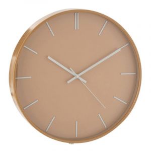 Image de Horloge Murale En Bois chris 41cm Marron Clair Prix