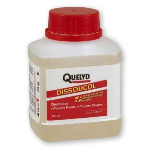 Quelyd D&eacute;colleur pour papiers peints et papiers vinyles (250 ml) - Contenance : 250 ml -