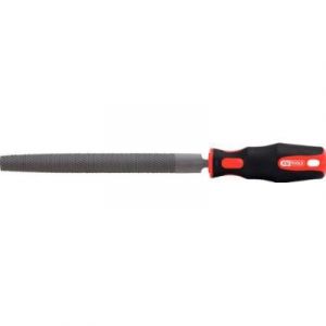 KS Tools 157.0107 Lime demi-ronde demi-douce emmanchée, L.300 mm