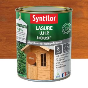 Syntilor Lasure Uhp biosourcée nature protect 8 ans teck satiné 1 l