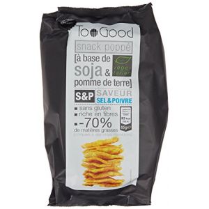Too good Snack &agrave; Base de Soja et Pommes de Terres Saveur Sel & Poivre 85 g