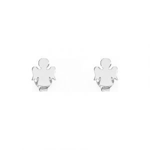 Amen Boucles d'oreilles &agrave; fermoir &agrave; poussette Pray & Love ORAB 925 Argent