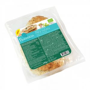 Florentin Pain Naan Ail-Coriandre Bio 280g