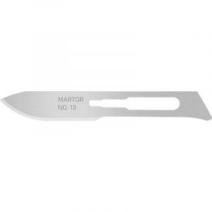 Martor Scalpel blade No. 13 - Lame de coupe pour cutter (pack de 10)