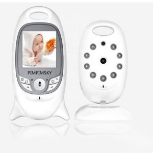 Babyphone Vidéo Sans Fil Changm Pimpimsky - Moniteur Bébé 20 Lcd Couleur - Vision Nocturne - 8 Lullabies