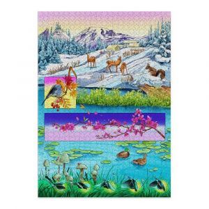 Cloudberries Puzzle 1000 pièces : saisons