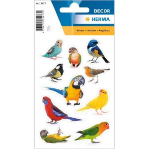 Herma Sticker Decor "Oiseaux", En Papier