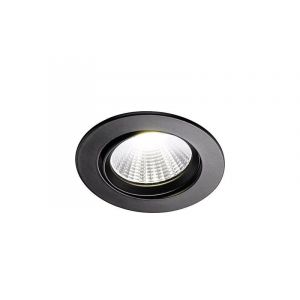 Nordlux Spot LED encastrable LED intégrée Freemont 47570103 blanc chaud 5.5 W noir