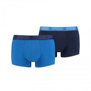 Puma Lot de 2 boxers ceinture elastique Bleus