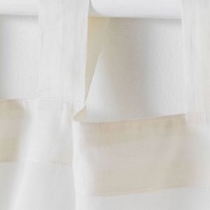 Image de Rideau en Coton (140x260 cm) Soyler SKLUM Beige Crème 260 cm