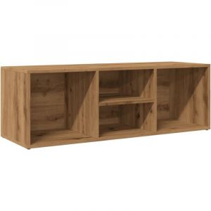 VidaXL Banc de rangement à chaussures chêne artisanal 105x35x35 cm