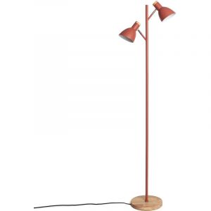 Lampadaire M&eacute;tal Luxo Terre cuite