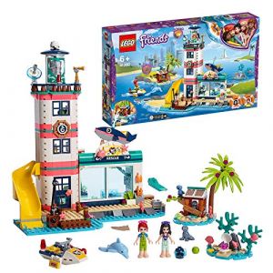 Lego -Le Centre de Sauvetage du Phare Friends Jeux de Construction, 41380, Multicolore