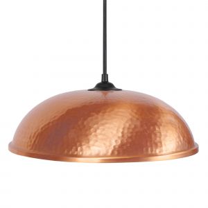 Tosel Suspension JAIPUR métal noir D 31 x H 70 cm