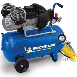 Image de Michelin Compresseur d'air MBV1003 K8 - 100 l - 3CV 230V avec accessoires gonflage