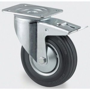 Roulette Acier Pivotante DiamÃ¨tre Roue 100 Mm