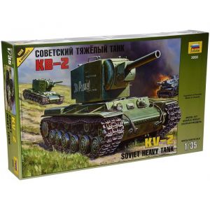 Zvezda Maquette Char soviétique KV-2