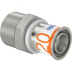 Uponor Raccord à sertir filetage mâle 20-R3/4'' Réf. 1070505