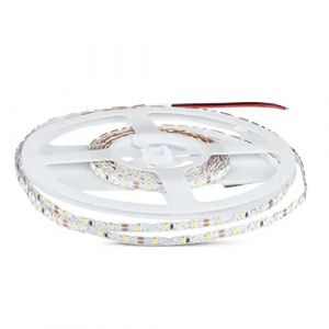 V-TAC Bande led SMD2835 5 W/m 120 lm/W 5 m 60 LED/m 12 v Blanc froid IP20 8 mm Zig-Zag